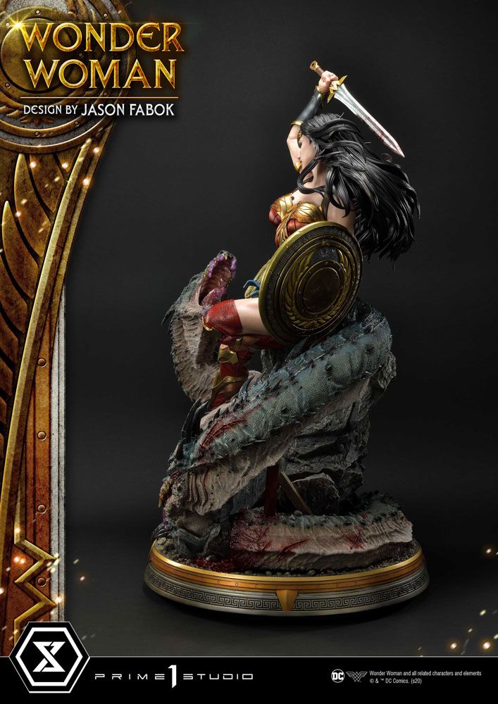wonder woman hydra statue
