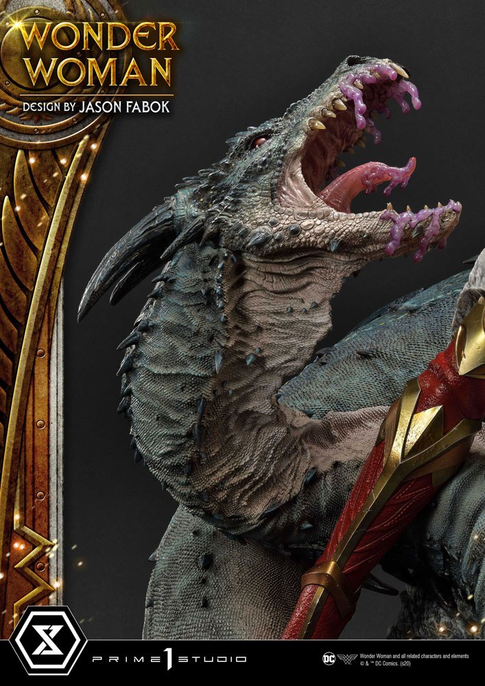wonder woman hydra statue