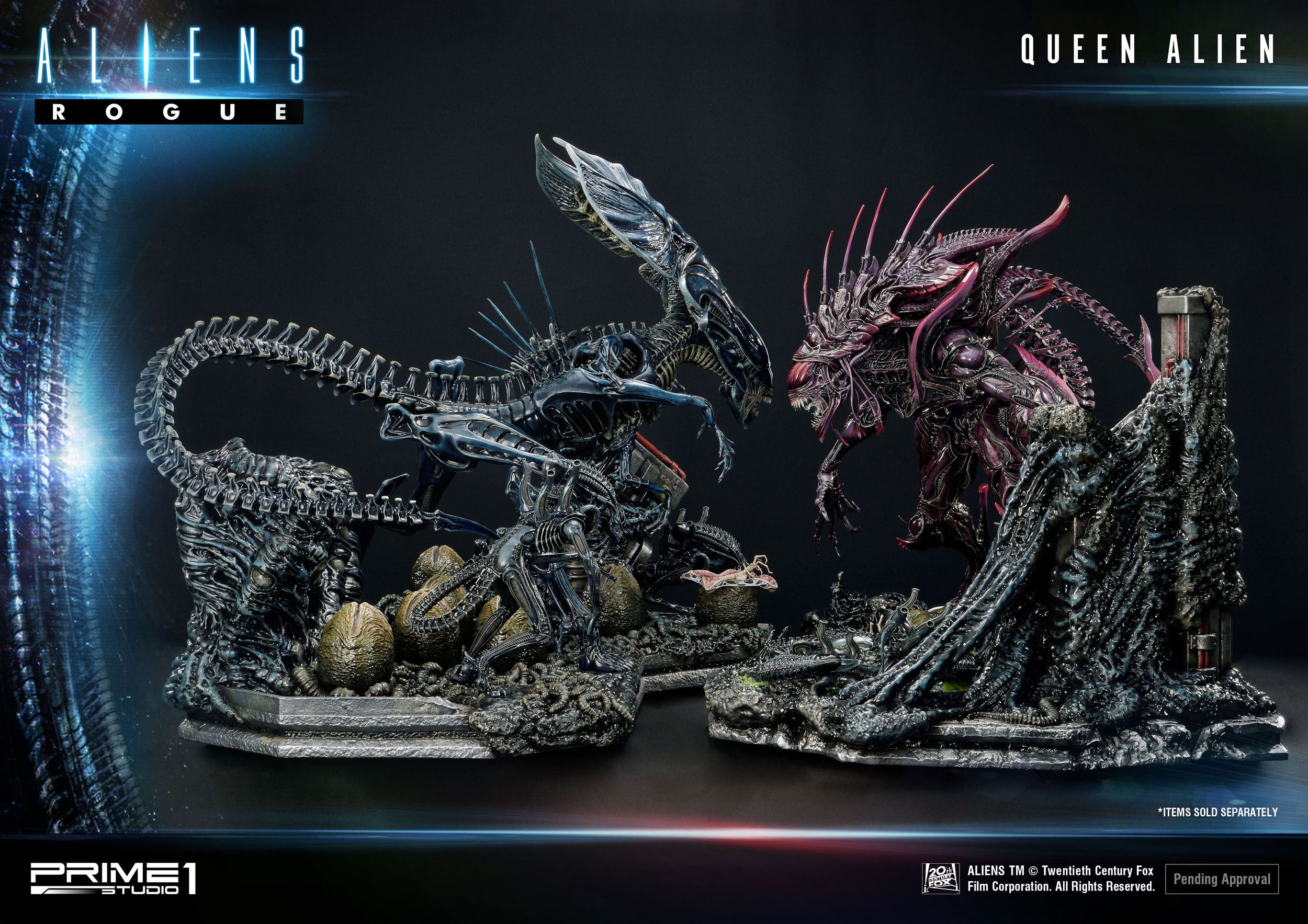 Aliens-Premium-Masterline-Series-Statue-Queen-Alien-Battle-Diorama-71-cm-10...