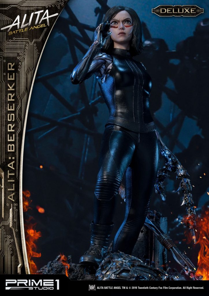 alita berserker statue