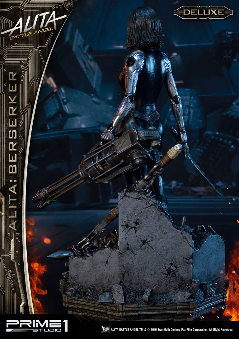 alita berserker statue