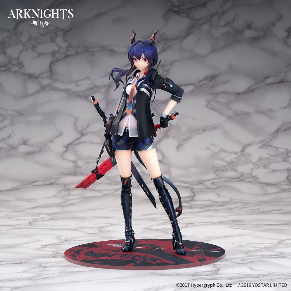 Offical Anime Arknights Blaze Characters Action Figures PVC Models Statues 245mm