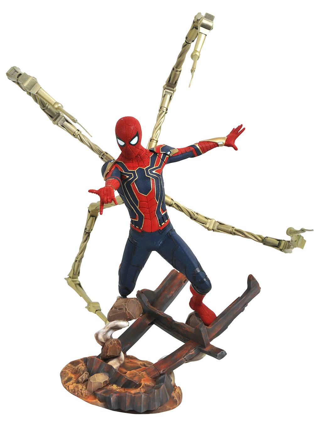 Marvel Spider Man Iron Spider Avengers Infinity War 7‘’ Action Figure Toy 23cm 