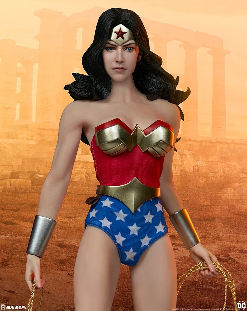 Wonder Woman Unpainted Figure Blank Kit Model GK 1/6 30cm Collection Toy New