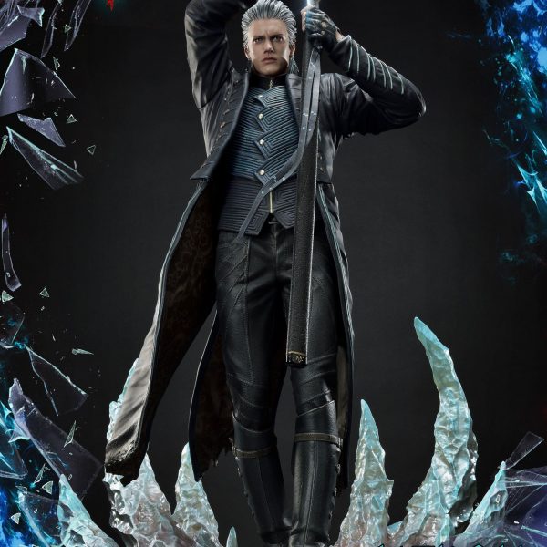 Vergil - Devil May Cry 4: Special Edition - DarkSide Collectibles Scale  Statue