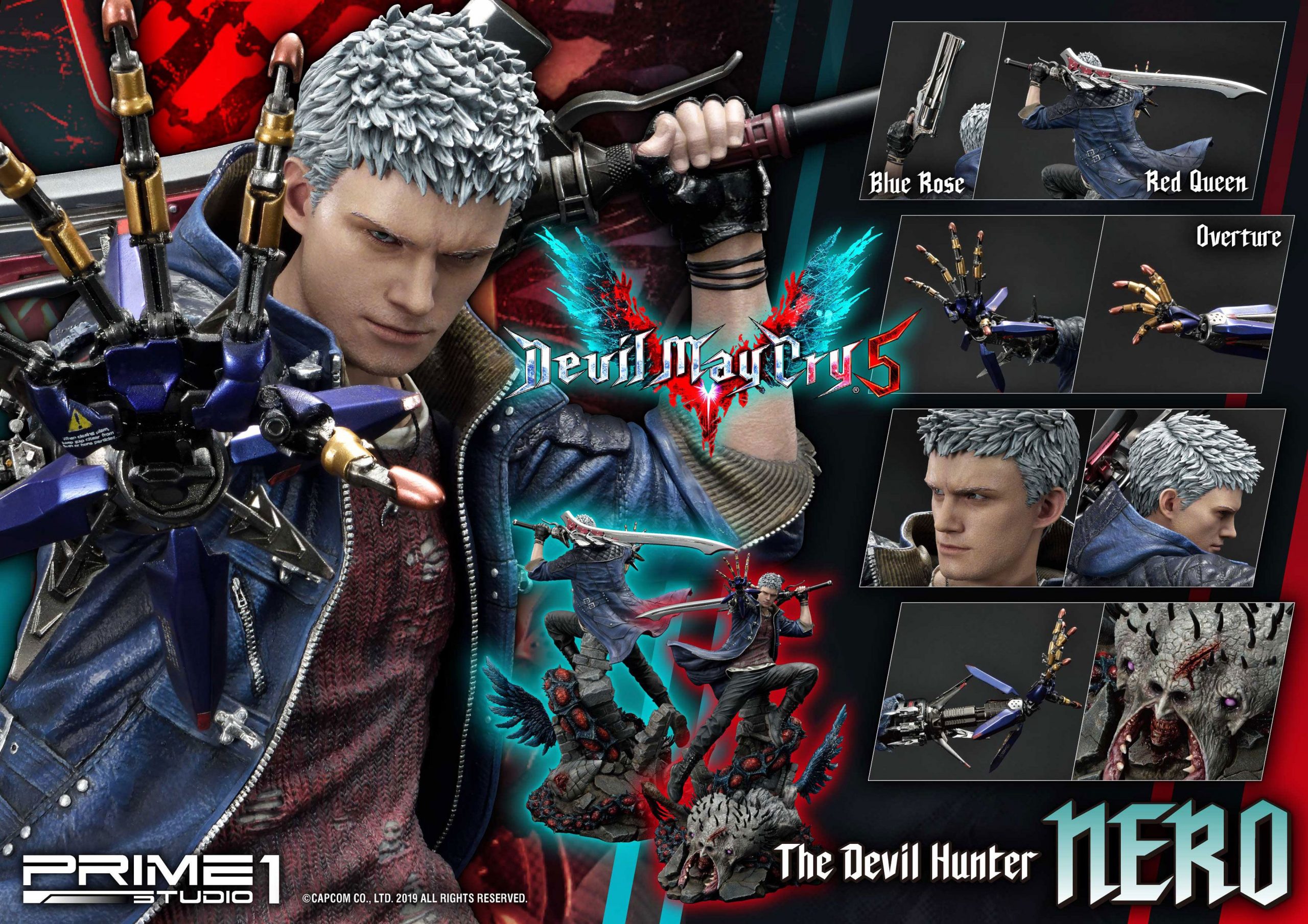 Devil May Cry 5 Nero (PVC Figure) - HobbySearch PVC Figure Store