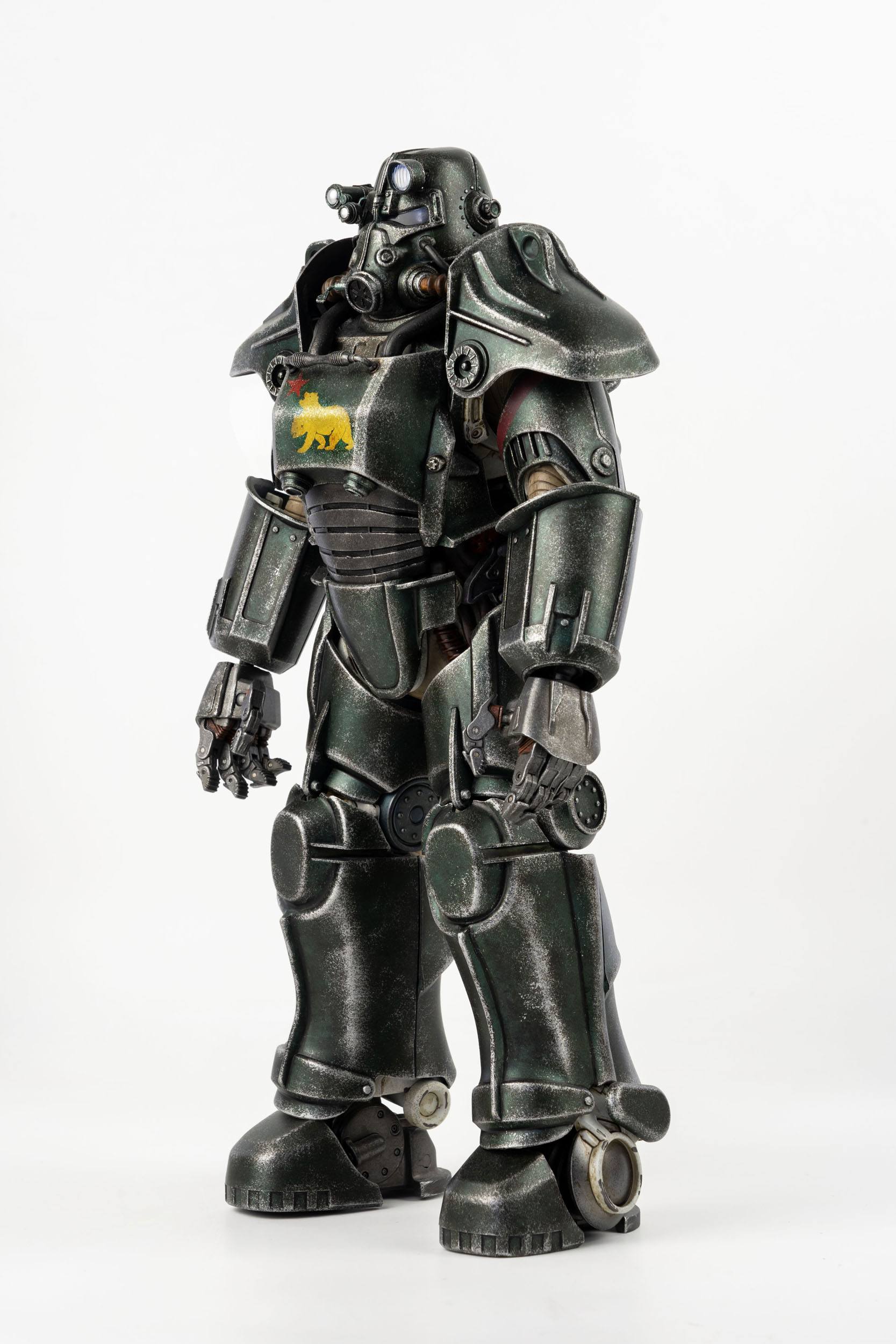 Fallout 4 Action Figure 1 6 T 45 Ncr Salvaged Power Armor 36 Cm Figure Model Toys