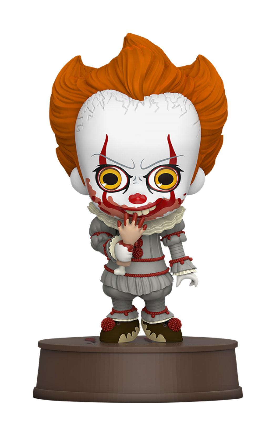 It Chapter Two Cosbaby Mini Figure Pennywise with Broken Arm 11 cm Cartoon  Doll Toys