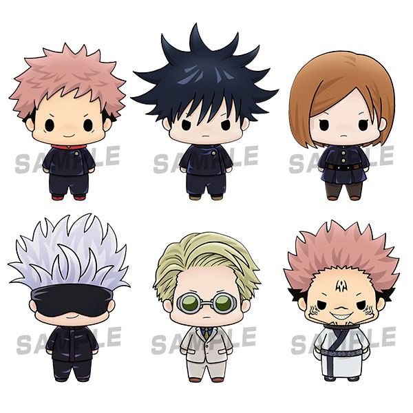 Jujutsu Kaisen Chokorin Mascot Series Trading Figure 6-Pack 5 cm anime figure Doll Jujutsu Kaisen Chokorin Mascot Series Trading Figure 6-Pack 5 cm anime figure Doll