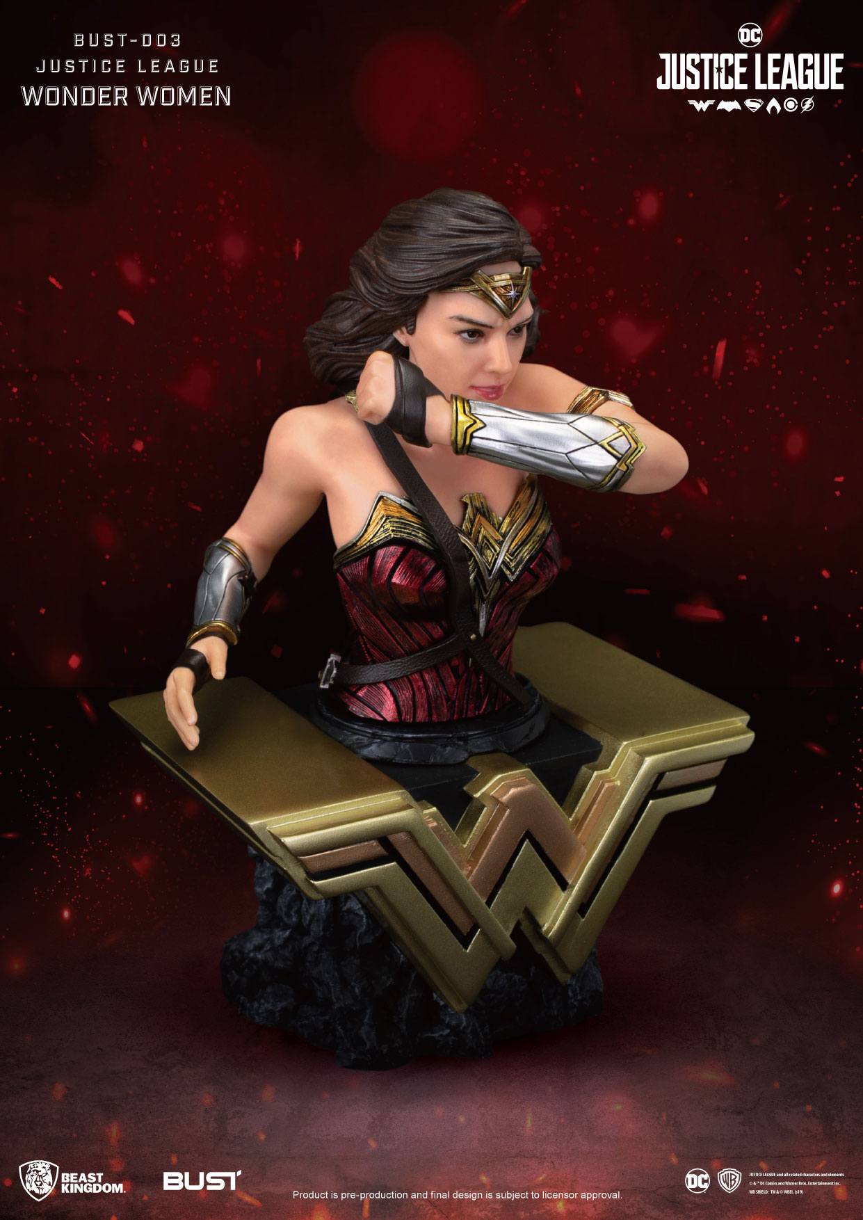 DC Cartoon Justice League Wonder Woman PVC Action Figure 15cm