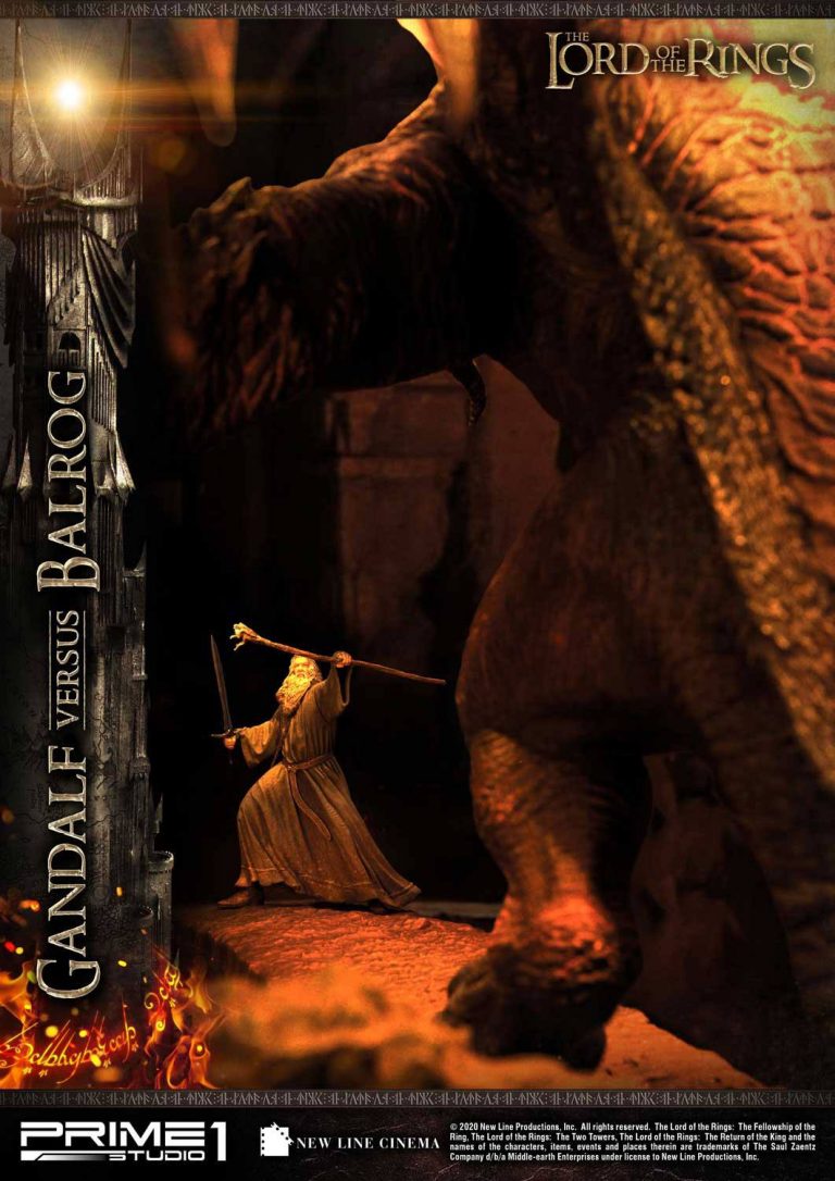 gandalf balrog statue
