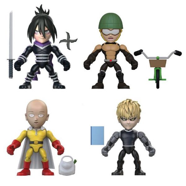 One punch sales man mini figures
