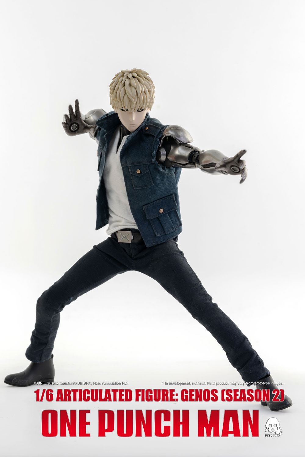 One Punch Man FigZero Action Figure 1/6 Genos (Season 2) 30 cm