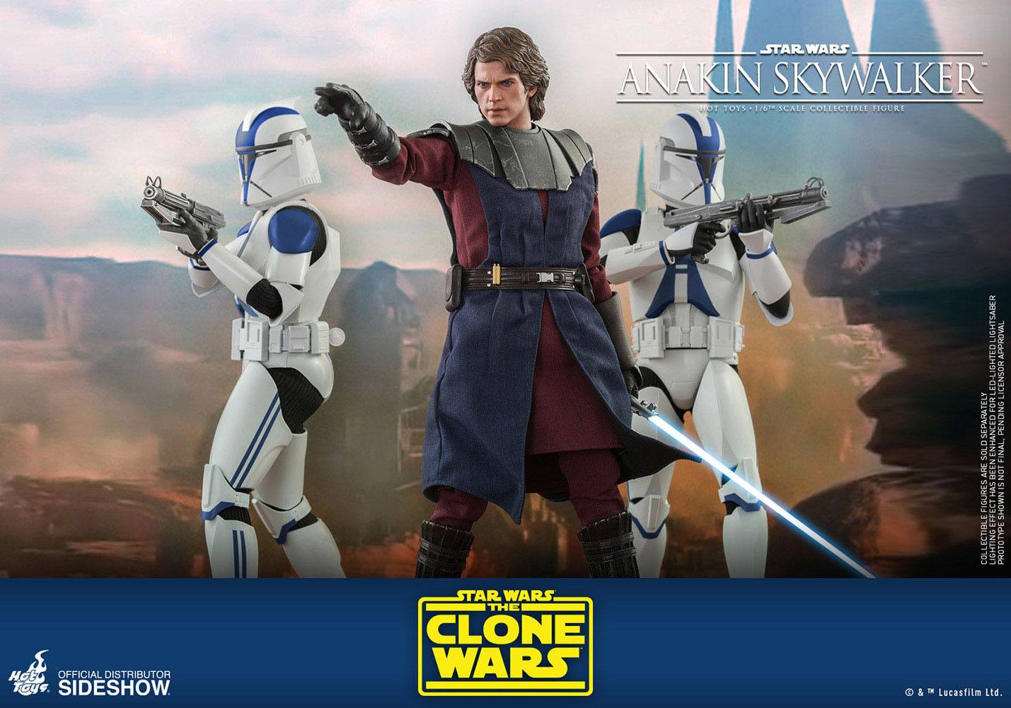 Star Wars The Clone Wars Action Figure 1/6 Anakin Skywalker & STAP 31 cm -  ForbiddenPlanet InternationalForbiddenPlanet International