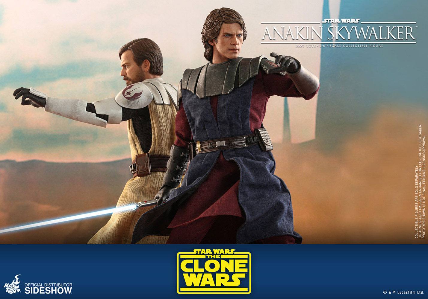 Star Wars The Clone Wars Action Figure 1/6 Anakin Skywalker & STAP 31 cm -  ForbiddenPlanet InternationalForbiddenPlanet International