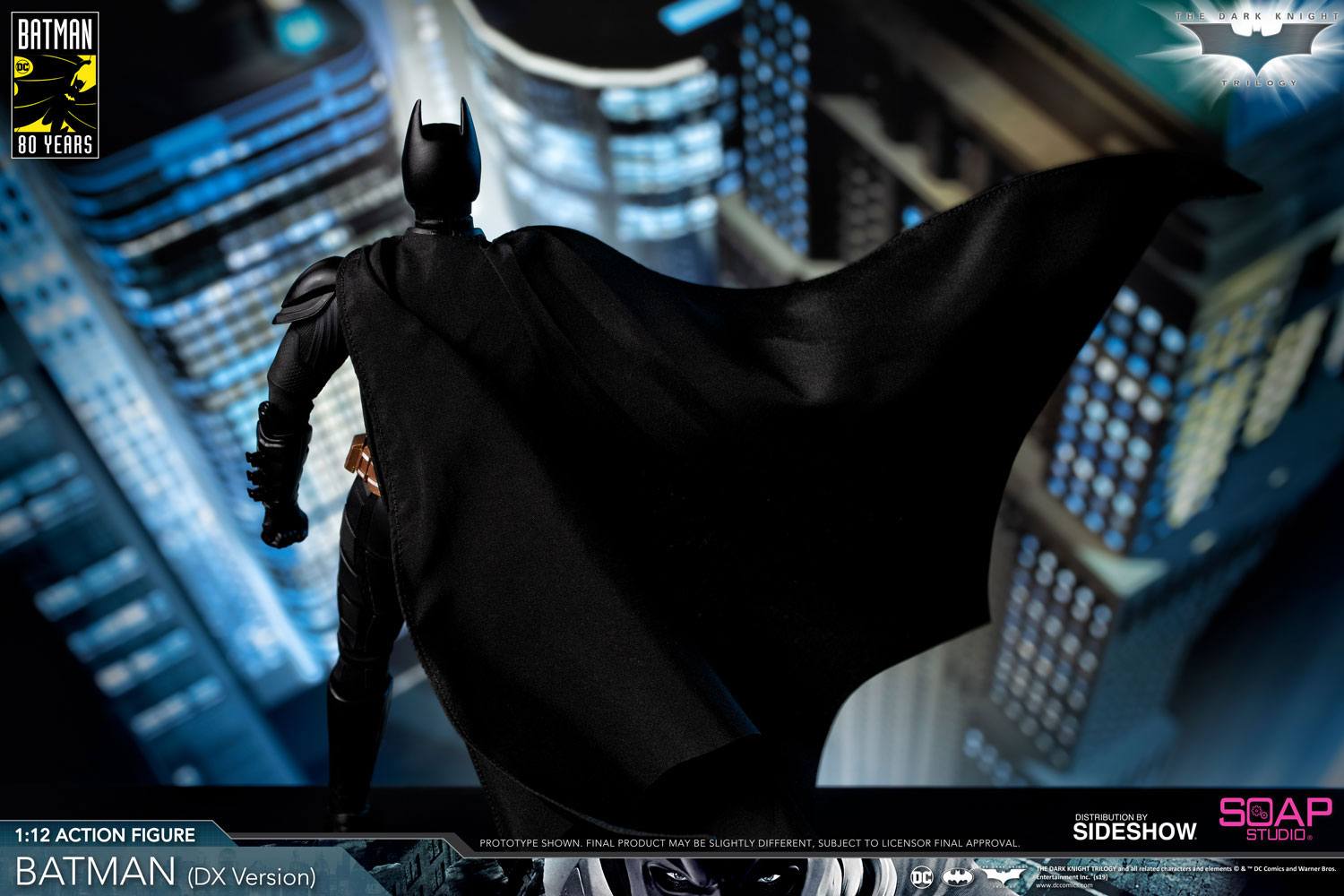The Dark Knight Action Figure 1/12 Batman (DX Edition) 17 cm