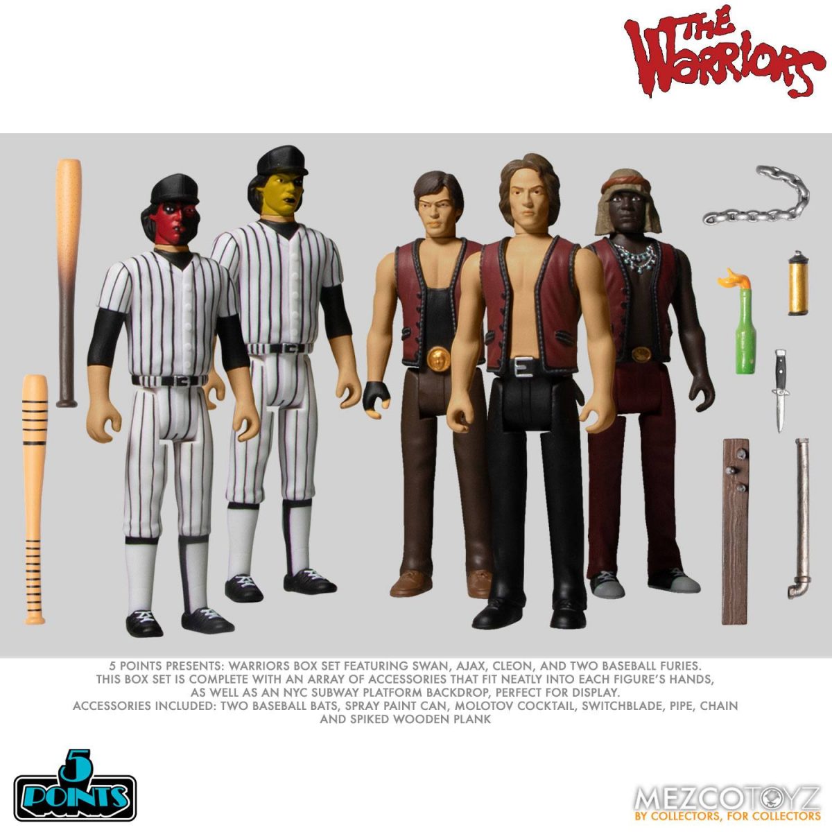 warriors movie action figures