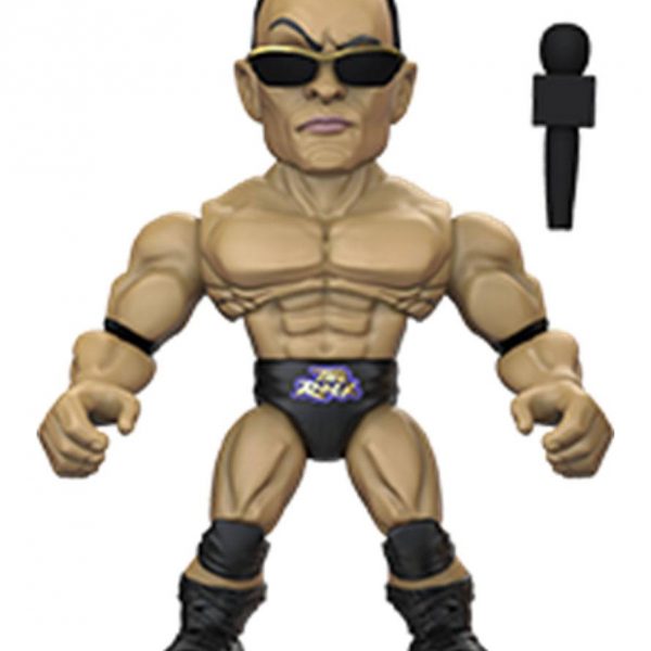 Y99808 Comansi The Rock 8cm Mini Figure WWE Wrestling Collectable Figurine 3yrs+ 