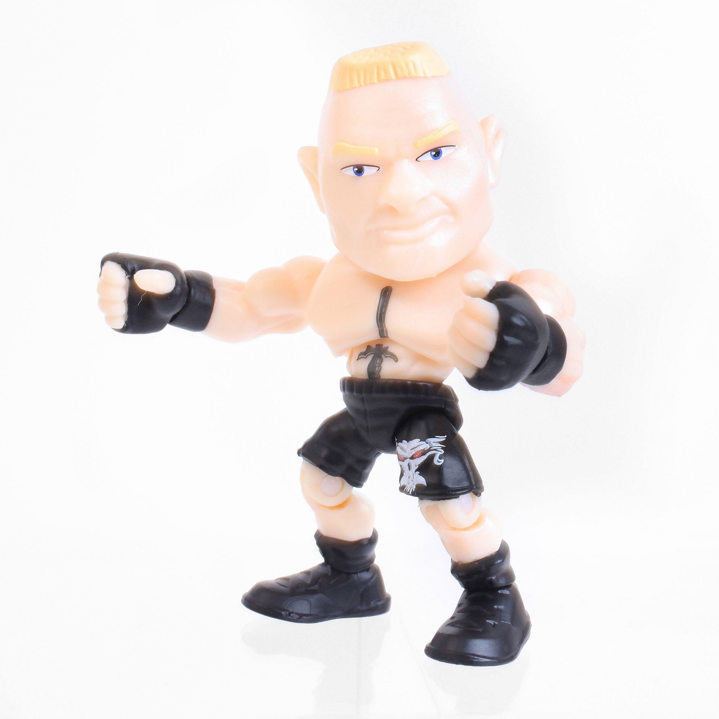 WWE Wrestling Vinyl 8 cm putzige Minifigur mit Zubehör The Rock 