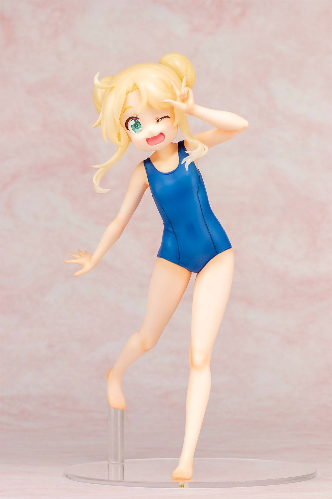 Watashi ni Tenshi ga Maiorita Statue 1/7 Noa Himesaka School Swimsuit Ver.  19 cm Cartoon Doll Toys