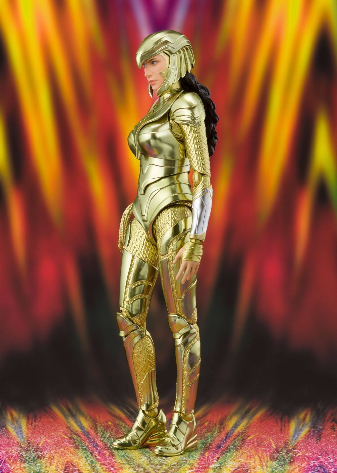 shf wonder woman golden armor