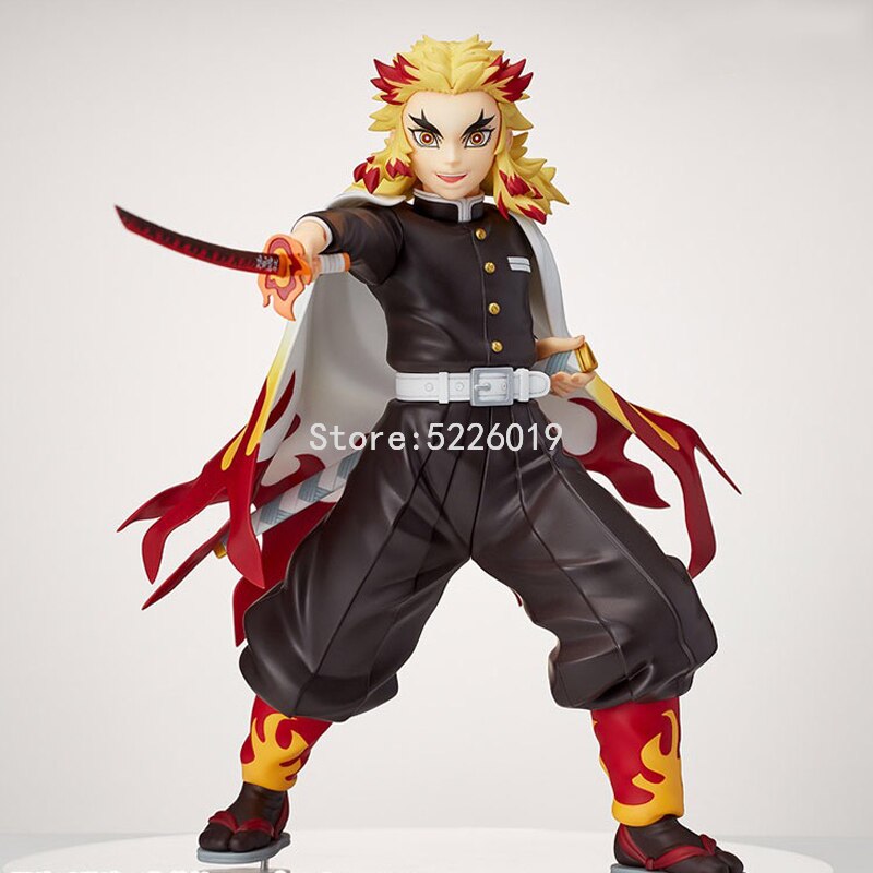 20cm Demon Slayer Anime Figure Rengoku Kyoujurou PVC Action