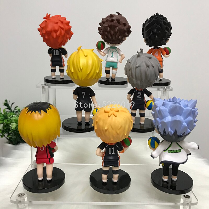 8pcs/set haikyuu anime figure kenma kozume