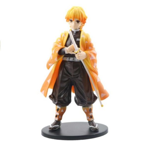 5 Style/Set Q Version Demon Slayer Sitting Ghost Doll Tanjiro Nidouzi  Inosuke Zenizu Figure Action Figure Movie Model Toys Doll