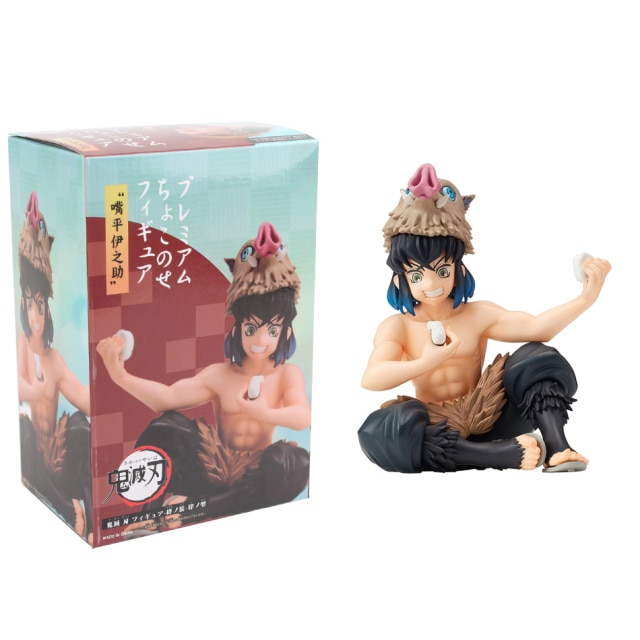 Demon Slayer: Kimetsu no Yaiba Agatsuma Zenitsu Eat Rice Balls PVC Figure