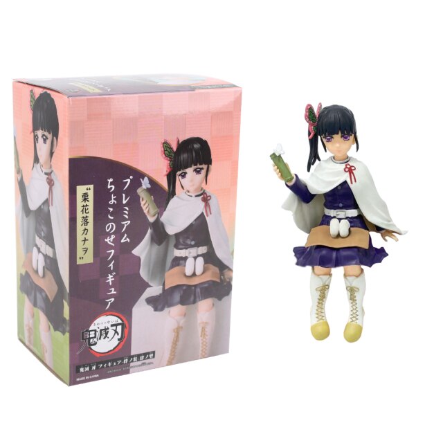 Premium Chokonose Figure Anime Demon Slayer Kamado Tanjirou Agatsuma  Zenitsu Eat Rice Balls PVC Action Figure